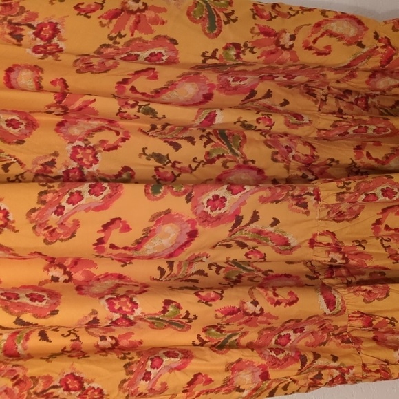 Cato Est 1946 BB Bohemian maxi dress abstract paisley print - Picture 3 of 11